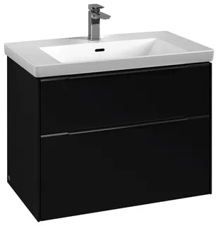 Villeroy & Boch WaschbeckenUS Subway 3.0 00 772x576x 462mm 2 Ausz. Waschbecken m.tig Graphite – Bild 2