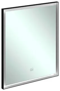 Villeroy & Boch Spiegel Subway 3.0 650x750x47,5mm m. Bel. BiColour (Black Matt White Matt) – Bild 2