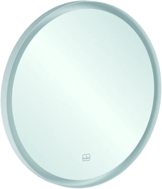 Villeroy & Boch Spiegel Subway 3.0 712x712x45mm m. Bel. BiColour (Black Matt White Matt)