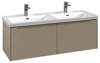 Villeroy & Boch WTUS Subway 3.0 C56702 1272x429x462mm 2 Ausz. Waschtisch m.tig Cashmere Grey – Bild 2