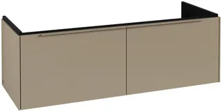 Villeroy & Boch WTUS Subway 3.0 C56702 1272x429x462mm 2 Ausz. Waschtisch m.tig Cashmere Grey – Bild 3