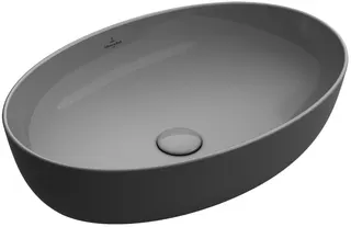 Villeroy & Boch Aufsatzwaschbecken Artis 610x410mm Oval ohne Überlauf Powder
