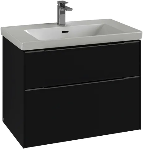 Villeroy & Boch WaschbeckenUS Subway 3.0 01 772x576x 462mm 2 Ausz. Waschbecken m.tig Graphite