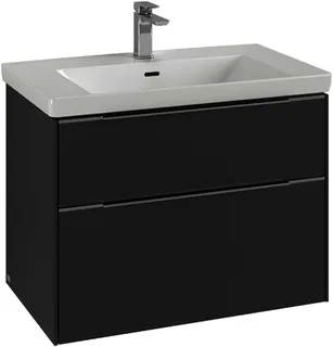 Villeroy & Boch WaschbeckenUS Subway 3.0 01 772x576x 462mm 2 Ausz. Waschbecken m.tig Graphite
