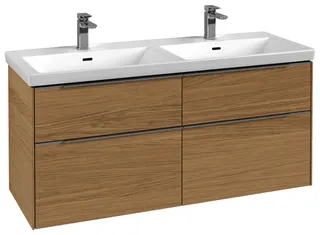 Villeroy & Boch WTUS Subway 3.0 C56800 1272x576x462mm 4 Ausz. Waschtisch m.tig Nordic Oak – Bild 2