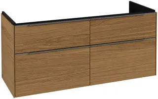 Villeroy & Boch WTUS Subway 3.0 C56800 1272x576x462mm 4 Ausz. Waschtisch m.tig Nordic Oak – Bild 3