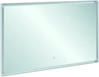 VB Spiegel Subway 3.0 1300x750x47,5mm m. Bel. BiColour (Black Matt White Matt)