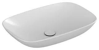 Villeroy & Boch Aufsatzwaschbecken Loop&Friends 620x 420mm re-eckig m. ÜL. Stone White cplus – Bild 2