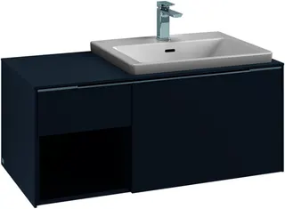 Villeroy & Boch WTUS Subway 3.0 L2 1001x423x500mm m. Bel. 2 Ausz. Waschtisch rechts Taupe
