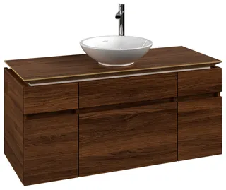 Villeroy & Boch WTUS Legato B578 1200x550x500mm 5 Ausz. Waschtisch m.tig Kansas Oak – Bild 2