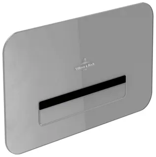 Villeroy & Boch WC-Betätigungsplatte ViConnect 160x 62x270mm m Bel. 2-Sp. Glass Glossy White – Bild 2