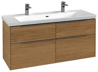 Villeroy & Boch WTUS Subway 3.0 C60200 1272x576x462mm 4 Ausz. Waschtisch m.tig Nordic Oak – Bild 2