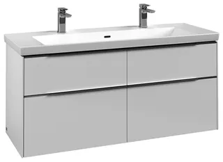 Villeroy & Boch WTUS Subway 3.0 C60200 1272x576x462mm 4 Ausz. Waschtisch m.tig Pure White – Bild 2