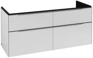 Villeroy & Boch WTUS Subway 3.0 C60200 1272x576x462mm 4 Ausz. Waschtisch m.tig Pure White – Bild 3