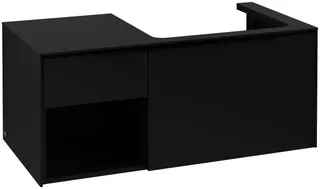Villeroy & Boch WaschbeckenUS Subway 3.0 01 1001x423 x500mm 2 Ausz. Waschbecken rechts Graphite – Bild 2