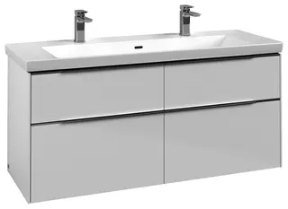 Villeroy & Boch WTUS Subway 3.0 C60200 1272x576x462mm 4 Ausz. Waschtisch m.tig Brilliant White – Bild 2