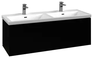 Villeroy & Boch WTUS Subway 3.0 C567L1 1272x429x462mm m. Bel. 2 Ausz. Waschtisch m.tig Volcano Black – Bild 2