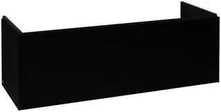 Villeroy & Boch WTUS Subway 3.0 C567L1 1272x429x462mm m. Bel. 2 Ausz. Waschtisch m.tig Volcano Black – Bild 3
