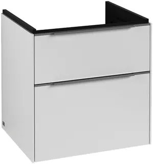 Villeroy & Boch WTUS Subway 3.0 L0 572x576x462mm m. Bel. 2 Ausz. Waschtisch m.tig Pure White – Bild 2