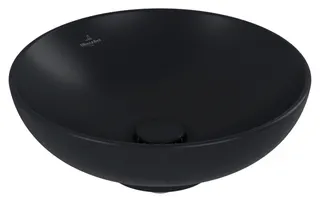 Villeroy & Boch Aufsatzwaschbecken Loop&Friends 420x 420mm Rund o. ÜL. Graphite CeramicPlus – Bild 2
