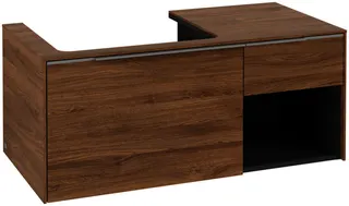 Villeroy & Boch WaschbeckenUS Subway 3.0 00 1001x423 x500mm 2 Ausz. Waschbecken links Kansas Oak – Bild 3