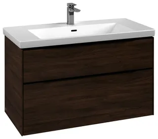 Villeroy & Boch WTUS Subway 3.0 01 973x576x462mm 2 Ausz. Waschtisch m.tig Arizona Oak – Bild 2
