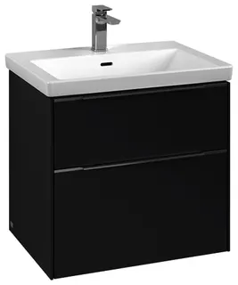Villeroy & Boch WaschbeckenUS Subway 3.0 00 622x576x 462mm 2 Ausz. Waschbecken m.tig Graphite – Bild 2