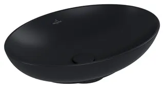 Villeroy & Boch Aufsatzwaschbecken Loop&Friends 560x 380mm Oval m. ÜL. Graphite CeramicPlus – Bild 4