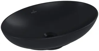 Villeroy & Boch Aufsatzwaschbecken Loop&Friends 560x 380mm Oval m. ÜL. Graphite CeramicPlus – Bild 5