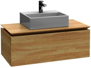 Villeroy & Boch WTUS Legato B603 1000x380x500mm m. Bel. 1 Ausz. Waschtisch m.tig Kansas Oak