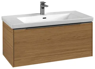 Villeroy & Boch WTUS Subway 3.0 00 973x429x462mm 1 Ausz. Waschtisch m.tig Nordic Oak – Bild 2