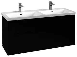 Villeroy & Boch WTUS Subway 3.0 C56801 1272x576x462mm 4 Ausz. Waschtisch m.tig Volcano Black – Bild 2