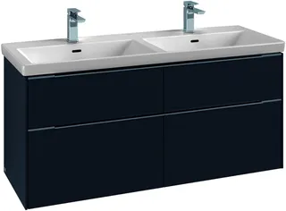 Villeroy & Boch WTUS Subway 3.0 C56800 1272x576x462mm 4 Ausz. Waschtisch m.tig Cashmere Grey