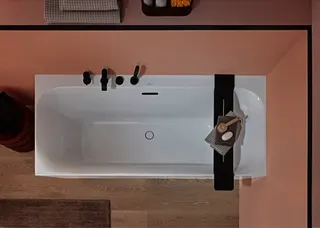 Villeroy & Boch Badewanne Loop&Friends 1800x800x470mm SQUARE Duo Rechteck Weiß Alpin – Bild 2