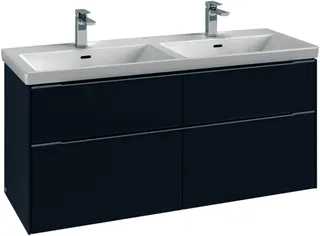 Villeroy & Boch WTUS Subway 3.0 C56800 1272x576x462mm 4 Ausz. Waschtisch m.tig Pure White
