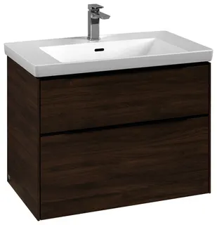 Villeroy & Boch WTUS Subway 3.0 L1 772x576x462mm m. Bel. 2 Ausz. Waschtisch m.tig Arizona Oak