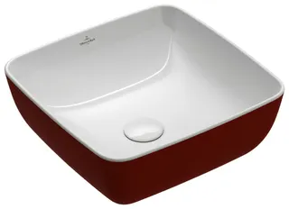 Villeroy & Boch Aufsatzwaschbecken Artis 410x410mm Quadrat ohne Überlauf Rust – Bild 2
