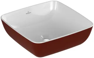 Villeroy & Boch Aufsatzwaschbecken Artis 410x410mm Quadrat ohne Überlauf Rust – Bild 3