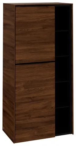 Villeroy & Boch Mittelschrank Subway 3.0 01 574x1200x346mm 2 Türen A:li Kansas Oak
