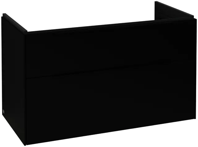 Villeroy & Boch WTUS Subway 3.0 L1 973x576x462mm m. Bel. 2 Ausz. Waschtisch m.tig Volcano Black