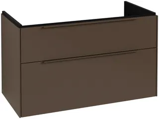 Villeroy & Boch WTUS Subway 3.0 L2 973x576x462mm m. Bel. 2 Ausz. Waschtisch m.tig Taupe – Bild 3