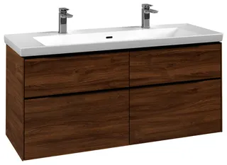 Villeroy & Boch WTUS Subway 3.0 C60201 1272x576x462mm 4 Ausz. Waschtisch m.tig Kansas Oak – Bild 2
