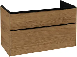 Villeroy & Boch WTUS Subway 3.0 L1 973x576x462mm m. Bel. 2 Ausz. Waschtisch m.tig Nordic Oak – Bild 3