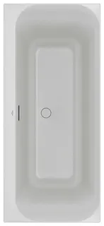 Villeroy & Boch Badewanne Loop&Friends 1800x800x470mm SQUARE Duo Rechteck Stone White – Bild 2