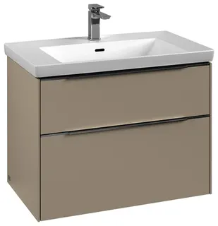 Villeroy & Boch WTUS Subway 3.0 L0 772x576x462mm m. Bel. 2 Ausz. Waschtisch m.tig Cashmere Grey – Bild 2