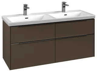 Villeroy & Boch WTUS Subway 3.0 C56800 1272x576x462mm 4 Ausz. Waschtisch m.tig Taupe – Bild 2