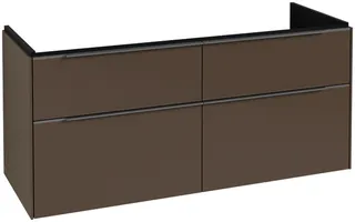 Villeroy & Boch WTUS Subway 3.0 C56800 1272x576x462mm 4 Ausz. Waschtisch m.tig Taupe – Bild 3