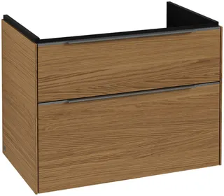 Villeroy & Boch WTUS Subway 3.0 00 772x576x462mm 2 Ausz. Waschtisch m.tig Nordic Oak – Bild 3