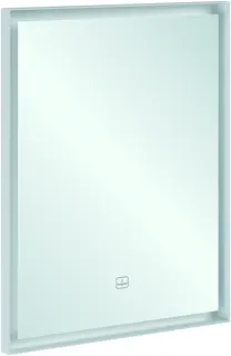 VB Spiegel Subway 3.0 600x750x47,5mm m. Bel. BiColour (Black Matt White Matt)