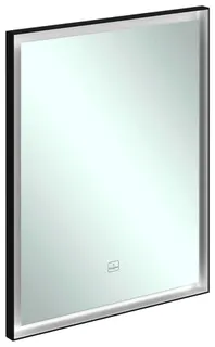 Villeroy & Boch Spiegel Subway 3.0 600x750x47,5mm m. Bel. BiColour (Black Matt White Matt) – Bild 2